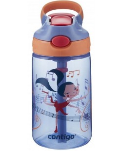 Детска бутилка за вода Contigo Gizmo Flip - Танцьорка