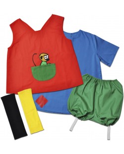 Детски костюм на Пипи Дългото чорапче Pippi, 4-6 години