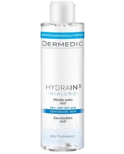 Dermedic Hydrain3 Hialuro Мицеларна вода H2O, 200 ml