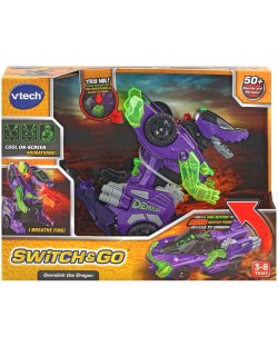 Детска играчка Vtech - Драконът Demolish (на английски език)