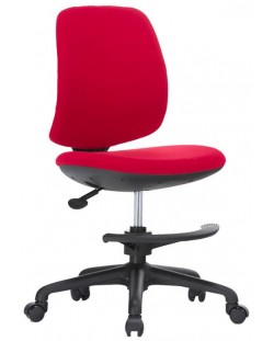 Детски стол RFG - Candy Foot Black, червен