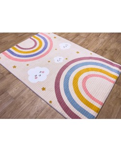 Детски килим BLC - Дъга, многоцветен