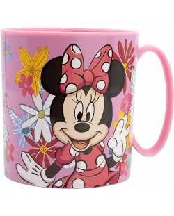 Детска чаша за микровълнова Stor Minnie Mouse - Spring Look, 350 ml