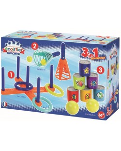 Детска игра Ecoiffier 3 в 1 - Sport box