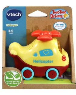 Детска играчка Vtech - Мини хеликоптер, жълт
