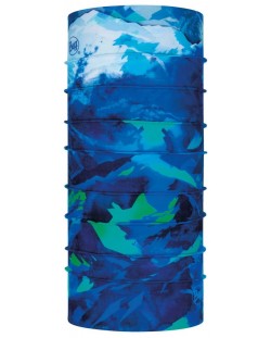 Детска кърпа за глава BUFF - Original Jr  Nigh mountain blue, синя