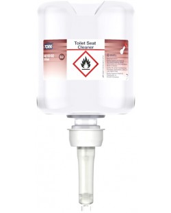 Дезинфектант за тоалетна чиния Tork - Toilet Seat Cleaner, S2, 8 х 475 ml, безцветен
