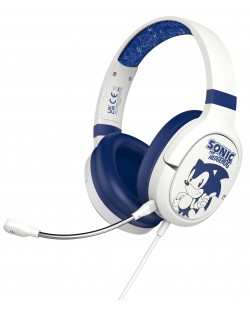 Детски слушалки OTL Technologies - Pro G1 Sonic, бели/сини