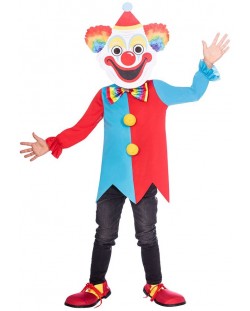 Детски карнавален костюм Amscan - Карнавален клоун, 8-10 години