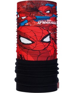 Детска кърпа за глава BUFF - Spiderman Polar, 4-12 години, червена