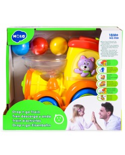Детска играчка Hola Toys - Влакче с топки