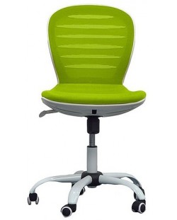 Детски стол RFG - Flexy White, зелен