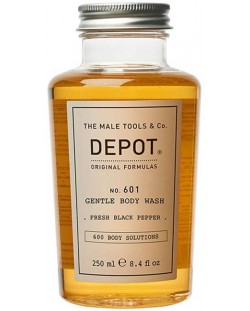 Depot Нежен душ гел No. 601, Fresh Black Pepper, 250 ml