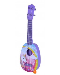 Детски музикален инструмент Simba Toys - Укулеле MMW. еднорог