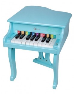 Дървенo пиано Classic World – Синьо