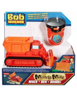Детска играчка Fisher Price Bob The Builder - Mash & Mold Sand, Muck
