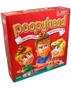 Детска игра Raya Toys - Poopyhead, с карти