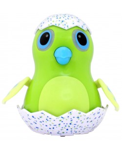 Детска играчка  Hatchimals - Зелено пиле, със звук и светлина