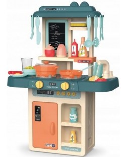 Детска кухня с вода Raya Toys - синя