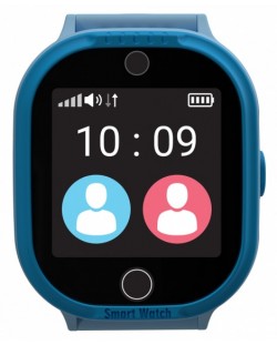 Детски смарт часовник MyKi - 4 Lite, 1.3'', Blue