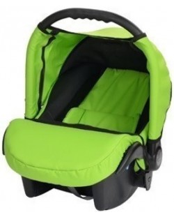 Кошница за кола Baby Merc - Junior Twist, 0-10 kg, зелена/черна
