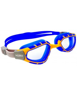 Детски очила за плуване HERO - Fit Junior, сини/оранжеви
