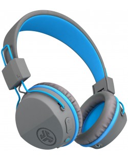 Детски безжични слушалки JLab - JBuddies Studio, сиви/сини