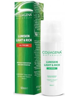 Collagena Naturalis Крем за лице Lumiskin Light & Rich, 50 ml