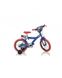 Детско колело Dino Bikes - Спайдърмен, червено, 16