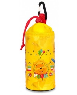 Детски калъф за бутилка BIKE SPORT -  Winnie The Pooh, жълт