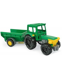 Детска играчка Wader - Трактор, с ремарке