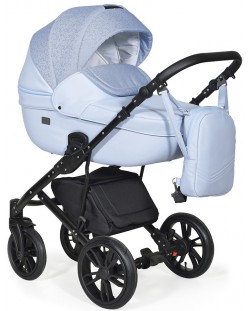 Комбинирана детска количка 2в1 Baby Giggle - Mio, синя