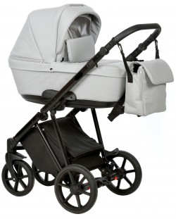 Комбинирана детска количка 3в1 Baby Giggle - Adagio, сива