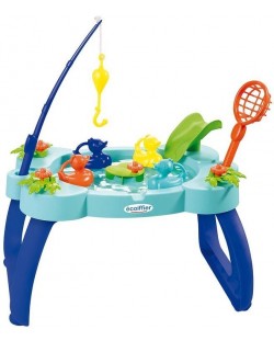 Детска играчка Ecoiffier  - Маса за риболов, с активности