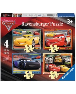 Детски пъзел Ravensburger 4 в 1 - Колите 3