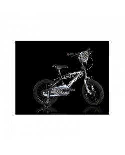 Детско колело Dino Bikes - BMX, черно, 14"