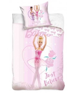 Sonne Детско спално бельо Barbie Ballerina 140*200 +65*65