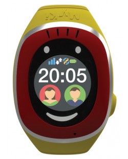 Детски смарт часовник MyKi - Touch, 1.22'', Red