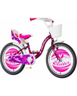 Детски велосипед Venera Bike - Liloo X-Kids 20, лилав