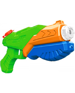 Детска играчка Raya Toys - Воден пистолет, зелено-оранжев