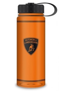 Детска бутилка Ars Una Lamborghini - 500 ml, оранжева