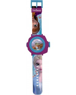 Детски часовник Lexibook - Frozen II, с прожектиране
