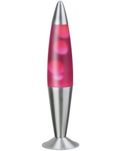 Декоративна лампа Rabalux - Lollipop 4108, 25 W, 42 x 11 cm, розова