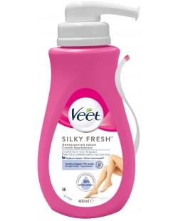 Veet Депилиращ крем за чувствителна кожа Silky Fresh, 400 ml