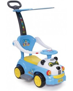 Детска кола за бутане Moni - Panda JY-Z02A, синя