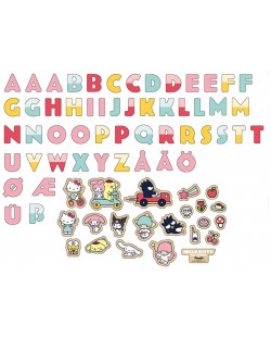 Детски образователен комплект Micki - Hello Kitty, 75 части