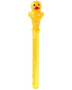 Детска играчка сапунени балони Raya Toys  - Жълто пате, 38 cm