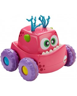 Детска играчка Fisher Price - Количка, Натисни и потегли, розова