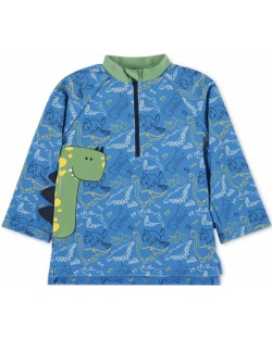 Детска блуза бански с UV 50+ защита Sterntaler - С динозаври, 86/92 cm, 12-24 м