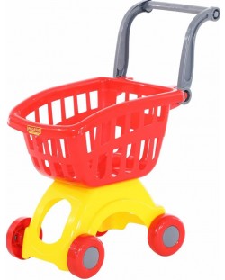 Детска количка за пазаруване Polesie, червена